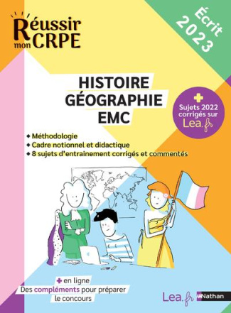 Histoire Géographie EMC. Ecrit 2022 et 2023, Edition 2022