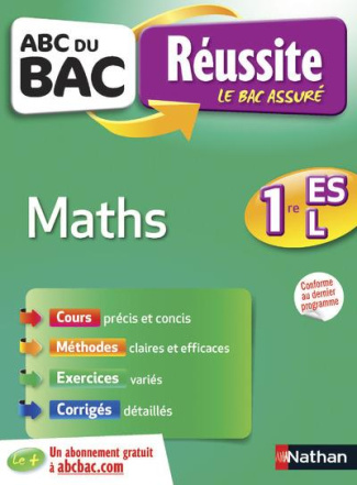 Mathématique 1re ES-L. Edition 2017