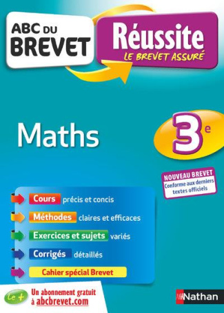 Mathématiques 3e. Edition 2019