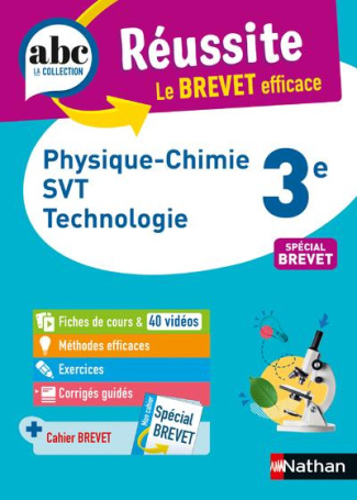 Physique-Chimie, SVT, Technologie 3e. Edition 2022