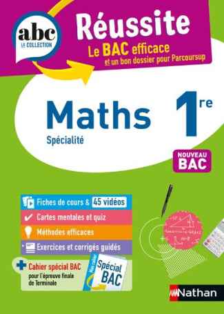 Maths spécialité 1re. Edition 2022