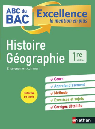 Histoire-geographie 1re. Edition 2019