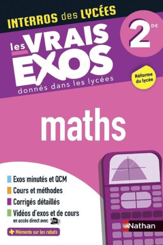Maths 2de. Edition 2019