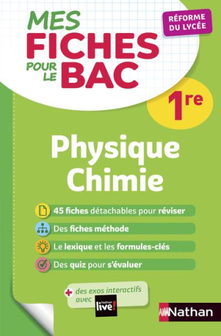 Physique Chimie 1re. Edition 2019