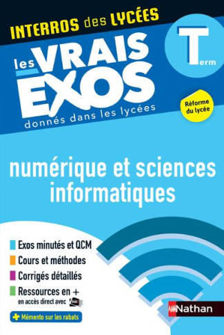Numérique et sciences informatiques Tle. Edition 2020