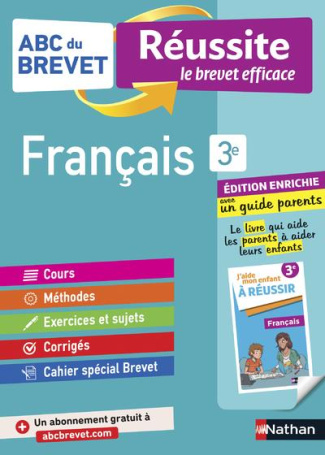 Français 3e. Avec un guide parents, Edition 2021