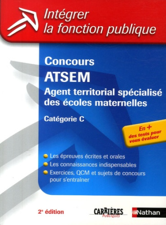 Concours ATSEM (Agent territorial spécialisé des écoles maternelles). Catégorie C, 2e édition