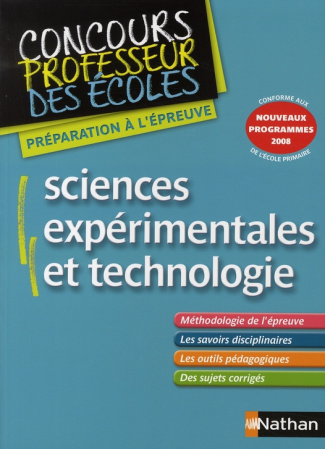 Sciences expérimentales et technologie