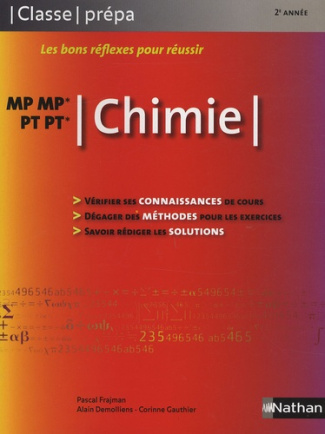 Chimie MP-MP*-PT-PT*
