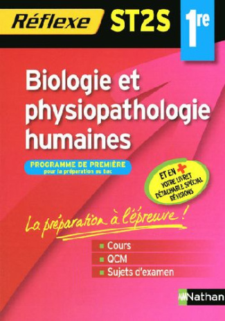 Biologie et physiopathologie humaines ST2S 1re