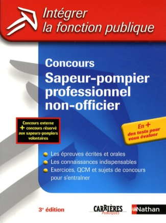 Concours Sapeur-pompier professionnel non-officier. 3e édition
