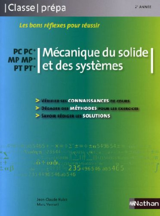 Mécanique du solide et des systèmes MP-MP* PT-PT* PC-PC*