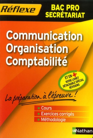 Communication organisation comptabilité Bac pro secrétariat