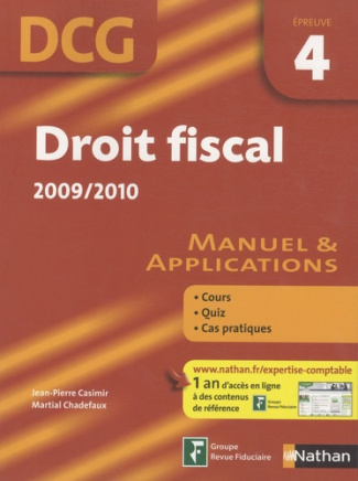 Droit fiscal 2009/2010. Manuel et applications