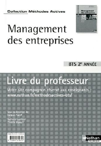 Management des entreprises BTS 2e année. Livre du professeur