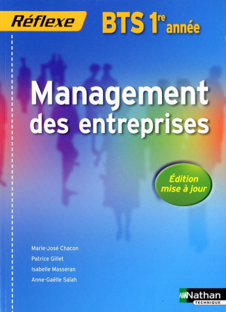 Management des entreprises BTS 1re année