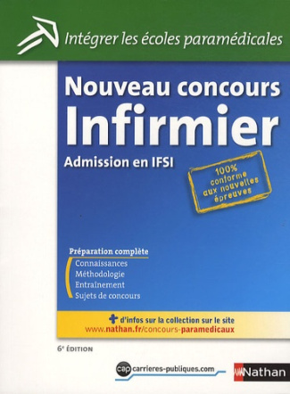 Concours d'entrée infirmier. Admission en IFSI