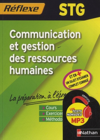 STG - Communication et gestion des ressources humaines