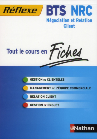 BTS NRC Négocation et Relation Client. Tout le cours en fiches