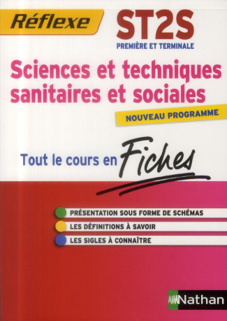 Sciences et techniques sanitaires et sociales 1e et Tle ST2S