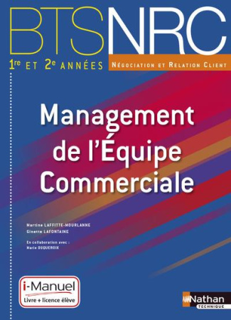 Management de l'Equipe Commerciale BTS NRC 1e et 2e années