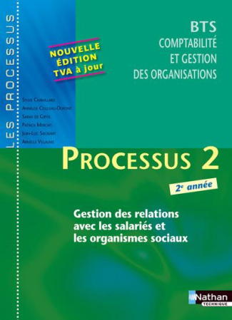Processus 2 BTS Comptabilité et gestion des organisations. Gestion des relations avec les salariés e