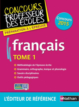 Français. Tome 1, Edition 2015