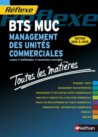 Management des unités commerciales BTS MUC