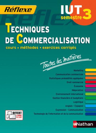 Techniques de commercialisation IUT semestre 3. Toutes les matières