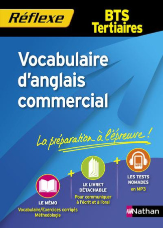 Vocabulaire d'anglais commercial BTS tertiaire