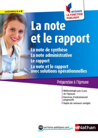 La note et le rapport
