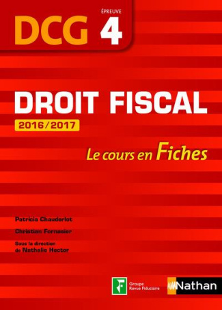 Droit fiscal DCG4. Edition 2016-2017