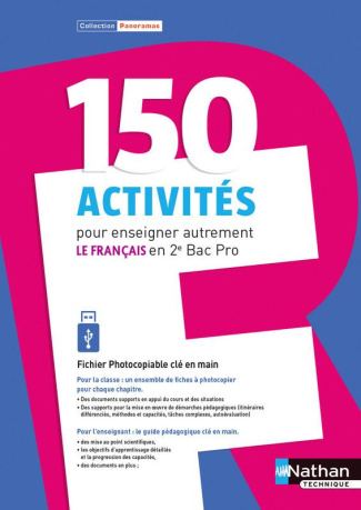 Français 2e Bac Pro 150 activités pour enseigner autrement