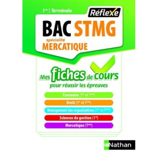 Mercatique 1re et Tle Bac STMG. Fiches, Edition 2018
