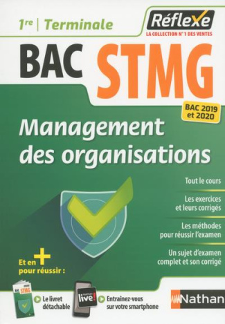 Management des organisations 1re et Tle Bac STMG. Edition 2019