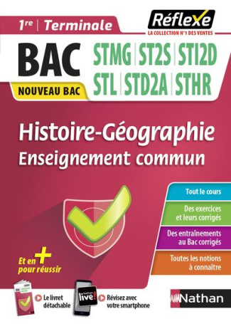 Histoire-Géographie 1re/Tle Voie Technologique. Edition 2020