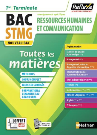 Ressources humaines et communication 1re/Terminale STMG. Toutes les matières