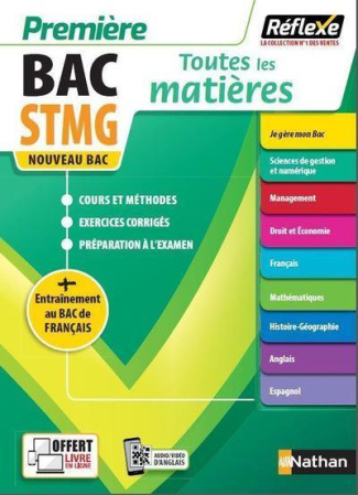 Toutes les matières 1re STMG. Edition 2021