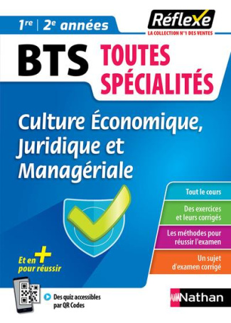 Mémo BTS Toutes spécialités 1ère et 2ème années. Culture Economique, Juridique et Managériale