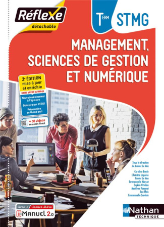 Management, Sciences de gestion et numérique Tle STMG. Edition 2022