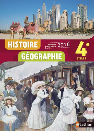 Histoire Géographie 4e Cycle 4. Edition 2016