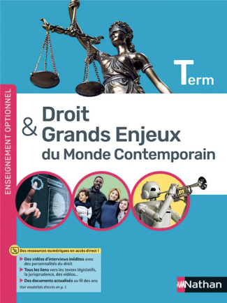 Droit et grands enjeux du monde contemporain Terminale. Edition 2021