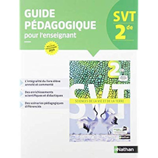 SVT 2de. Guide pédagogique, Edition 2019