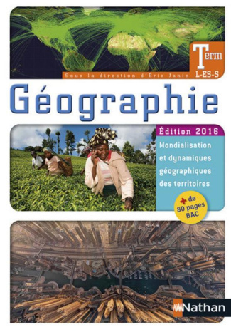 Géographie Tle L/ES/S. Edition 2016