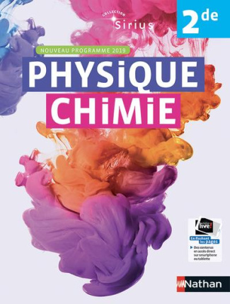 Physique Chimie 2de Sirius. Edition 2019