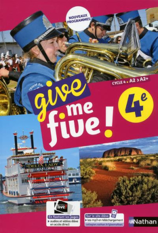 Anglais 4e Cycle 4 A2-A2  Give me five ! Edition 2017