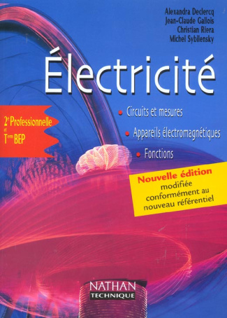 Electricité 2nde Professionnelle et Terminale BEP