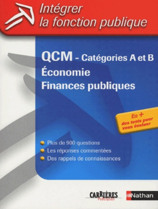 QCM Economie, finances publiques. Catégories A & B