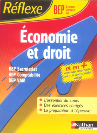 Economie et droit BEP Secrétariat Comptabilité VAM