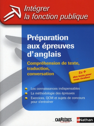 Préparation aux épreuves d'anglais. Compréhension de texte, traduction, conversation
